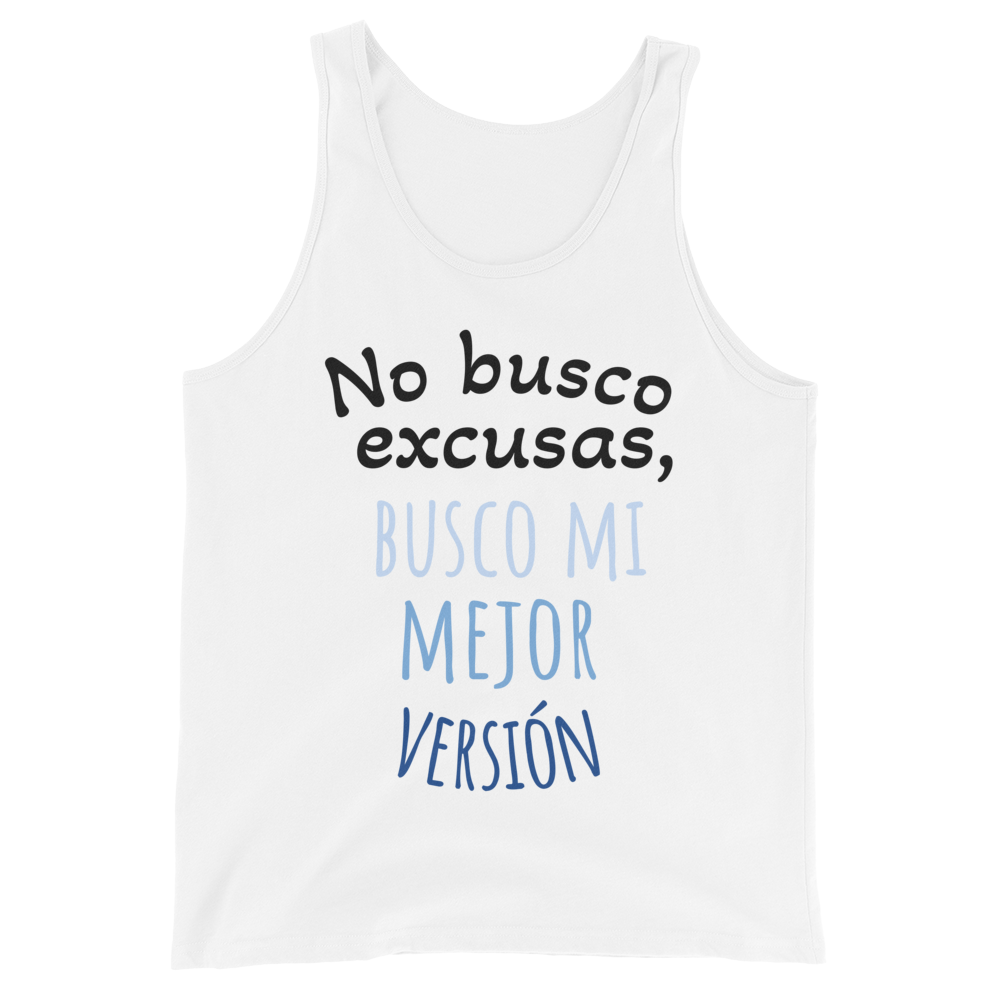 CAMISETA BLANCA ZERO EXCUSAS HOMBRE